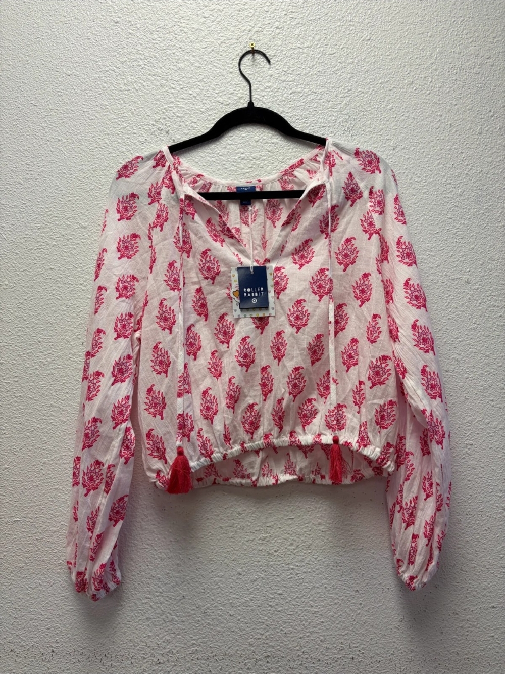 Women's Roller Rabbit Blouse Size Small #702